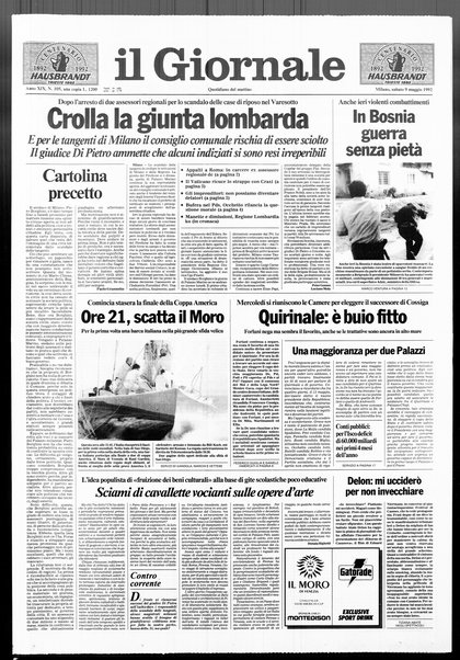 Il giornale : quotidiano del mattino